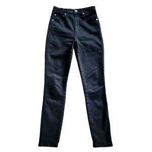 AGOLDE Black High Rise Ankle‎ Stretch Skinny Jeans Size 25